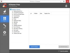 CCleaner-Registrii