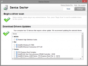 Instalare si actualizare drivere Windows -Device Doctor