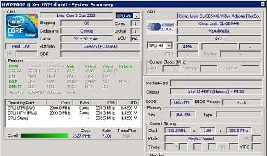 HWInfo System Summary