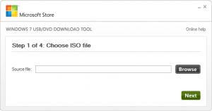 Windows7-USB-DVD-Download-Tool, utilitare usb bootabil